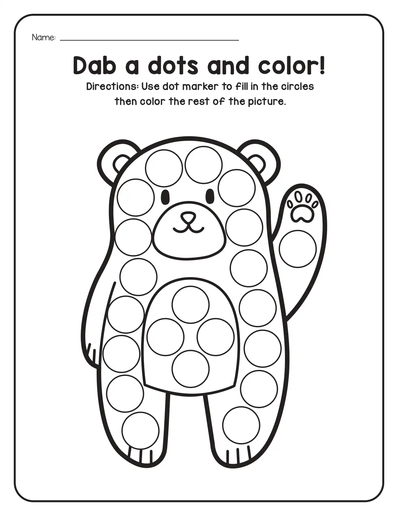 a z animals dot marker (4)